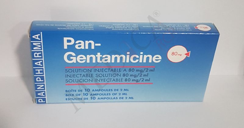Gentamicine Panpharma 80mg